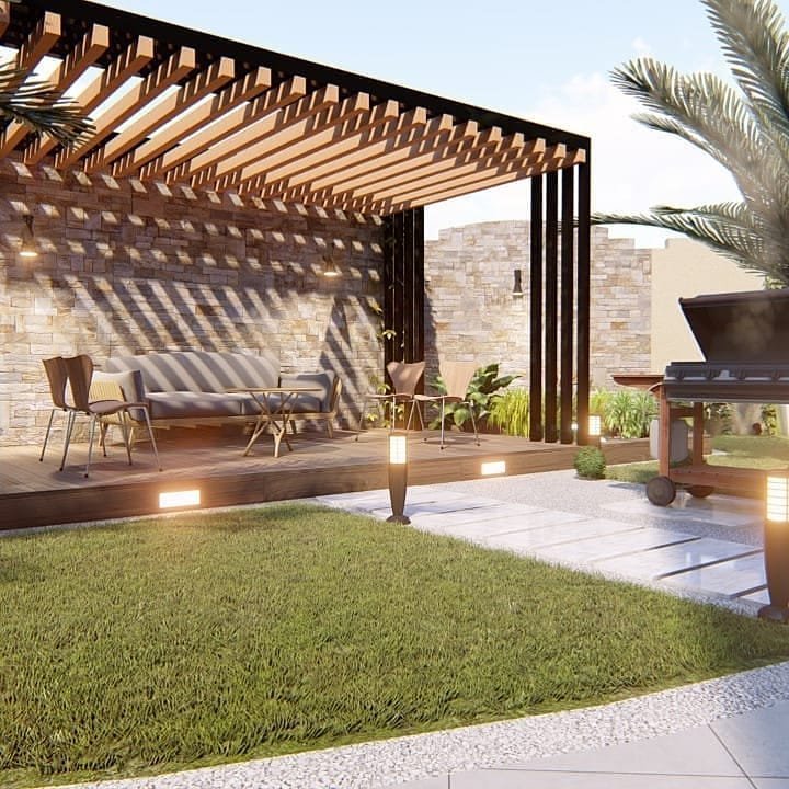 مظلات حدائق منزلية لحماية مثالية للمساحات الخارجية بلمسة جمالية.